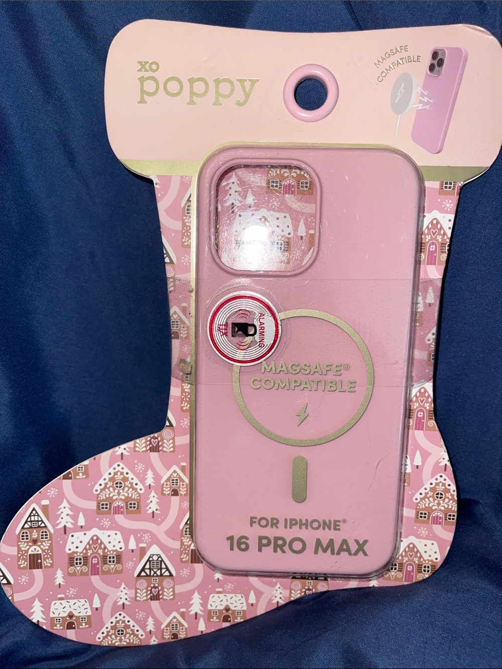 XO Poppy Pink Case for iPhone 16 Pro Max